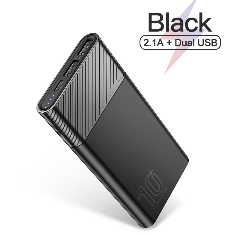 KUULAA Power Bank 10000mAh 3.0 PowerBank USB