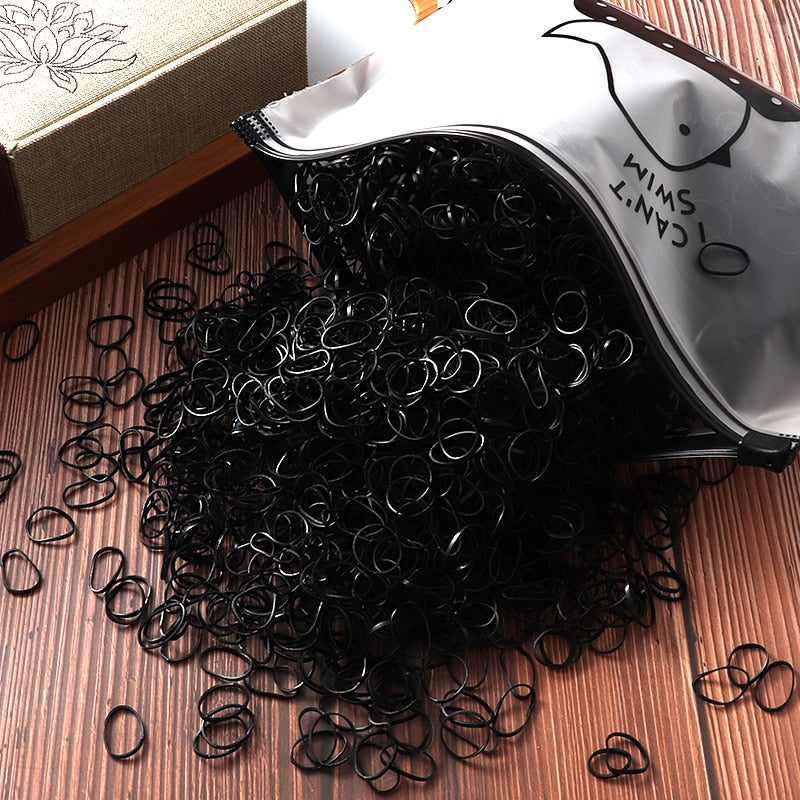 Bird Bag Rubber Hair Loom Bands- 1000/2000pcs